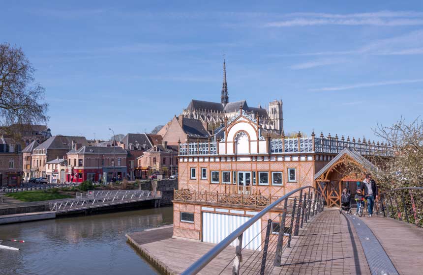 Cathédrale d’Amiens et centre nautique