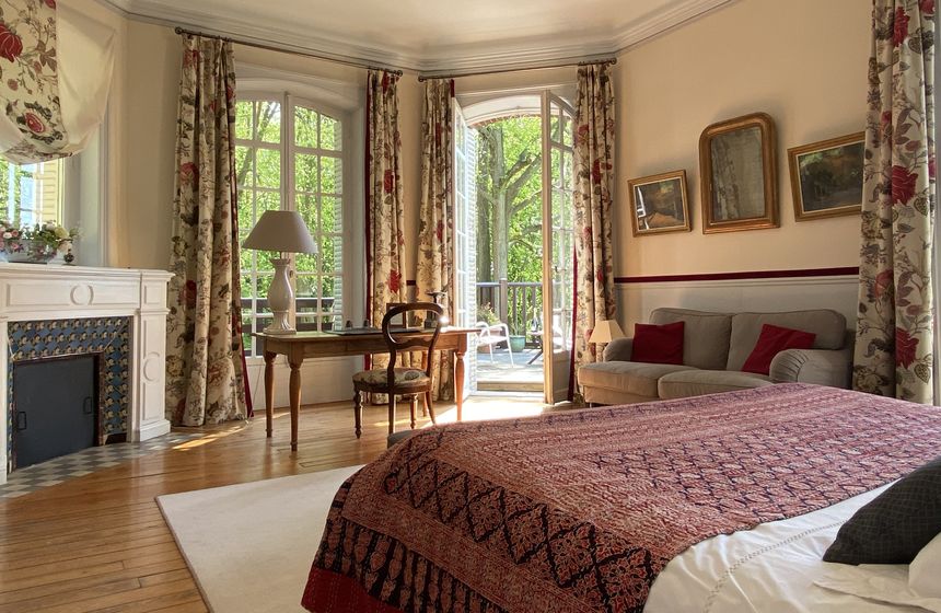 La chambre “Lakmé” à la Villa du Châtelet