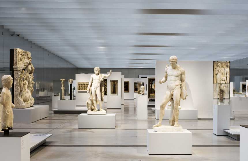 La Galerie du Temps, au Musée du Louvre-Lens