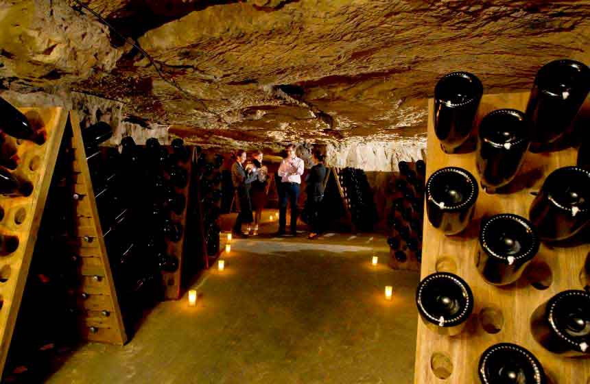 Les caves de champagne du Sud de l’Aisne