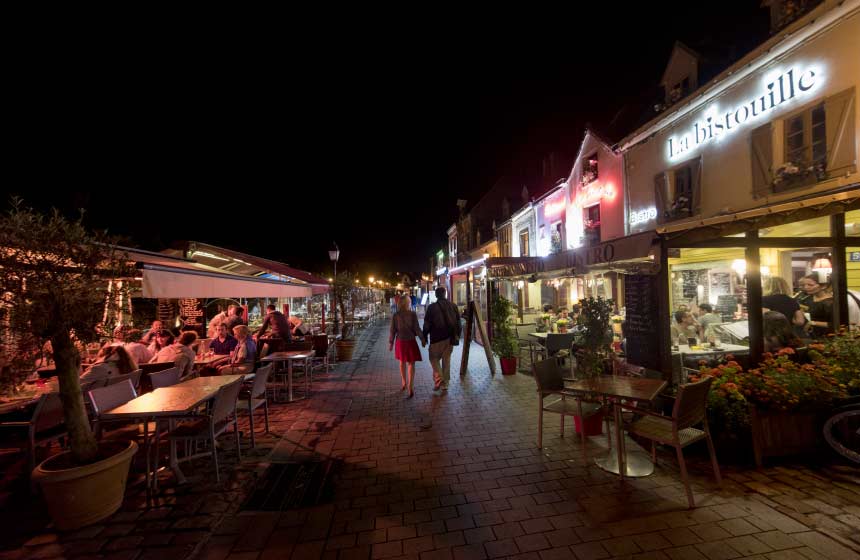 Les nombreux bars et restaurants du Quartier Saint Leu à Amiens