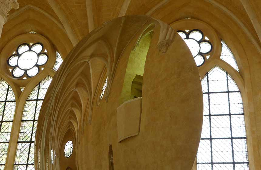 Dans la cathédrale de Soissons...