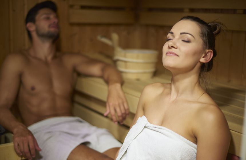 Un sauna privatif est aussi à votre disposition dans chaque suite - Gravelines