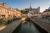 Le quartier Saint-Leu d'Amiens animé de ses bars avec vue sur la cathédrale
