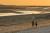 Crépuscule sur la plage du Crotoy en Baie de Somme