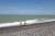La plage de galets de Cayeux-sur-mer