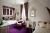 ou chambre luxe violette. Château de Tilques