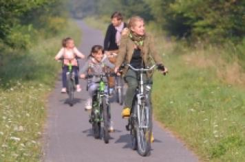 Vélo en famille en forêt de Compiègne